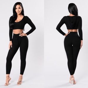 Fashion nova wanderlust hoodie set